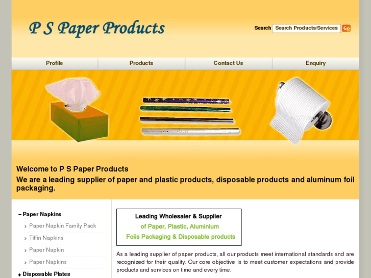 www.pspaperproducts.com