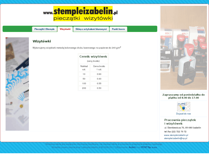 www.stempleizabelin.pl