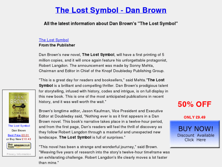 www.the-lost-symbol.eu