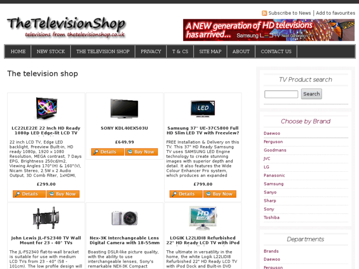 www.thetelevisionshop.co.uk