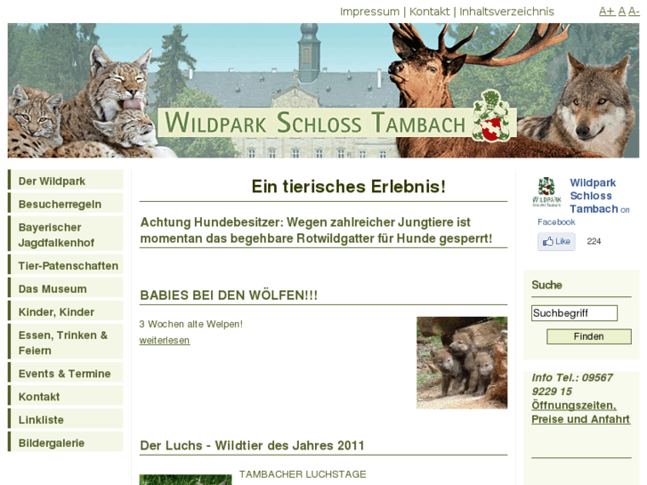 www.wildpark-tambach.de