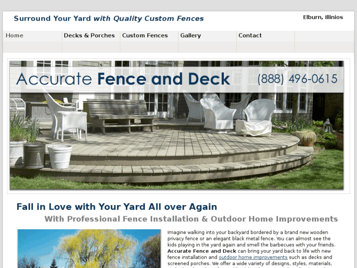 www.accuratefenceanddeck.net
