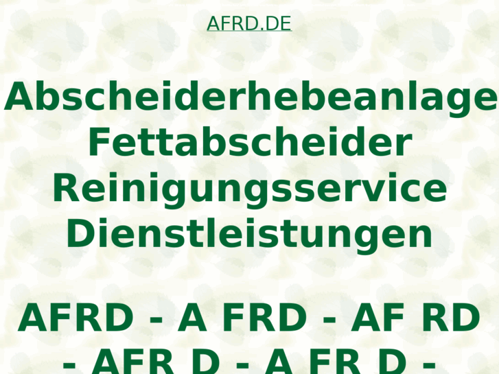 www.afrd.de