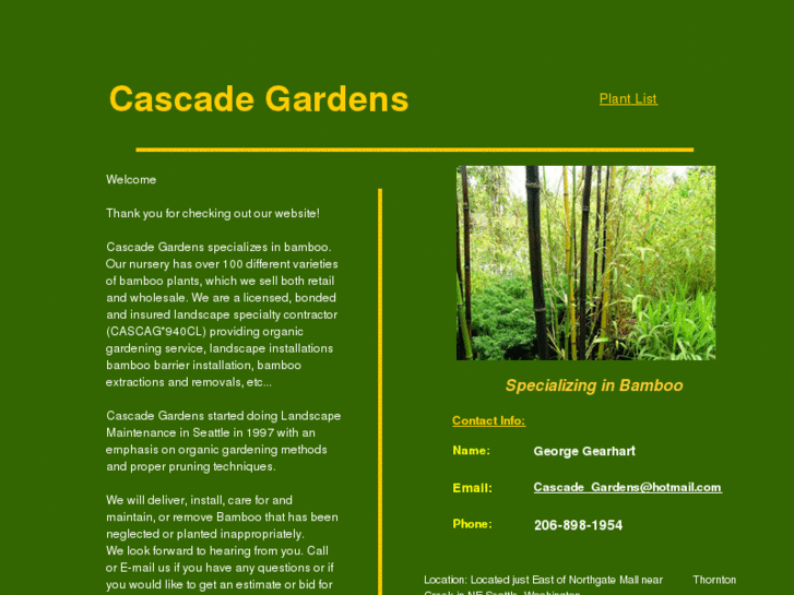 www.cascadegardens.net