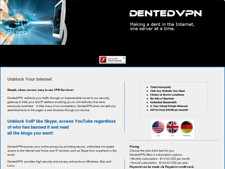 www.dentedvpn.com