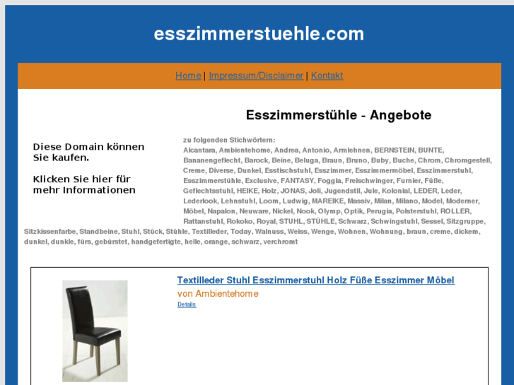 www.esszimmerstuehle.com