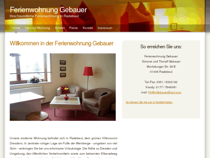 www.ferienwohnung-gebauer-radebeul.com