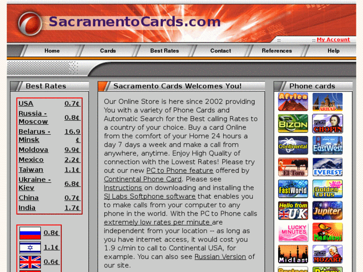 www.sacramentocards.com