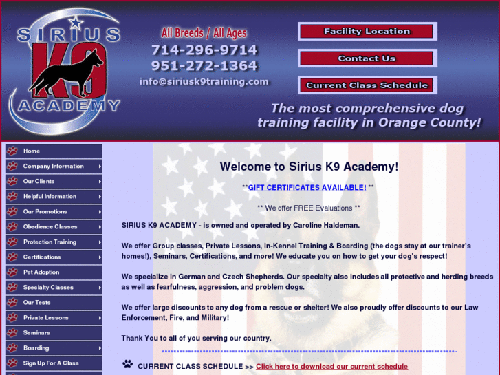 www.siriusk9academy.net