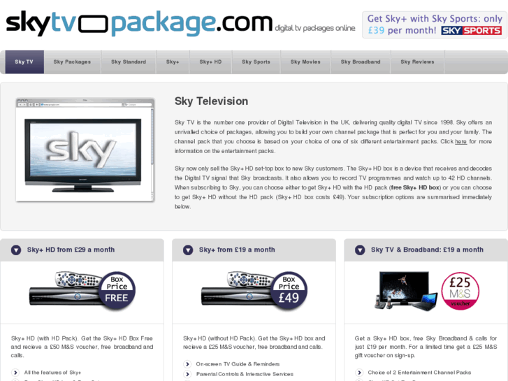 www.skytvpackage.com