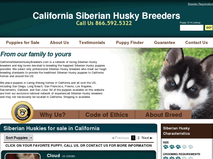 www.californiasiberianhuskybreeders.com