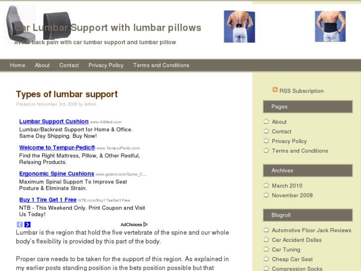 www.carlumbarsupporthelp.com