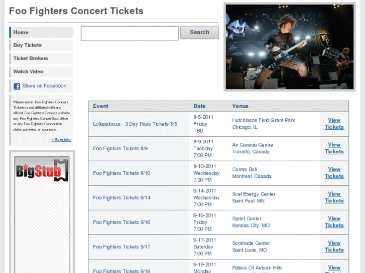 www.foofightersconcert.com