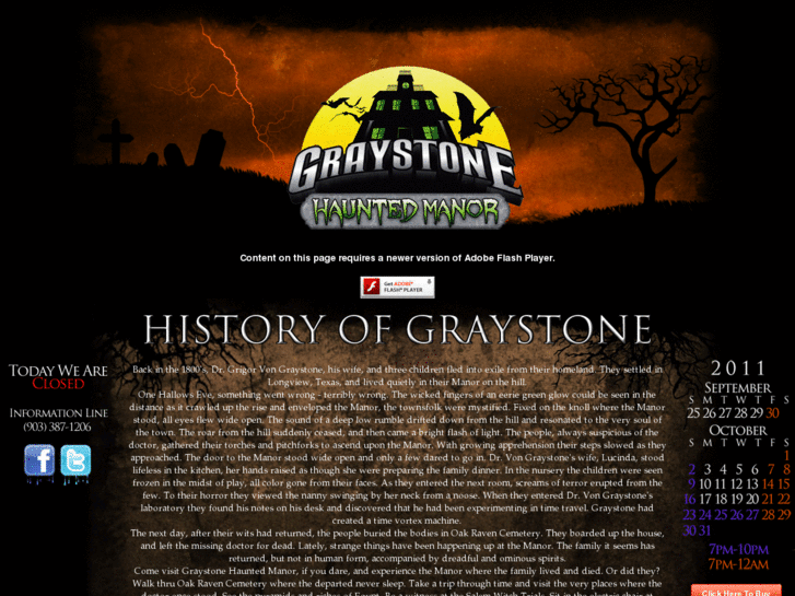 www.graystonehauntedmanor.com