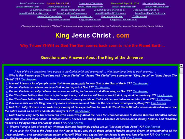 www.kingjesuschrist.com