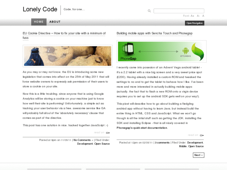 www.lonelycode.com