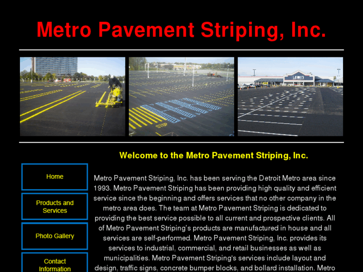 www.metropavementstriping.com