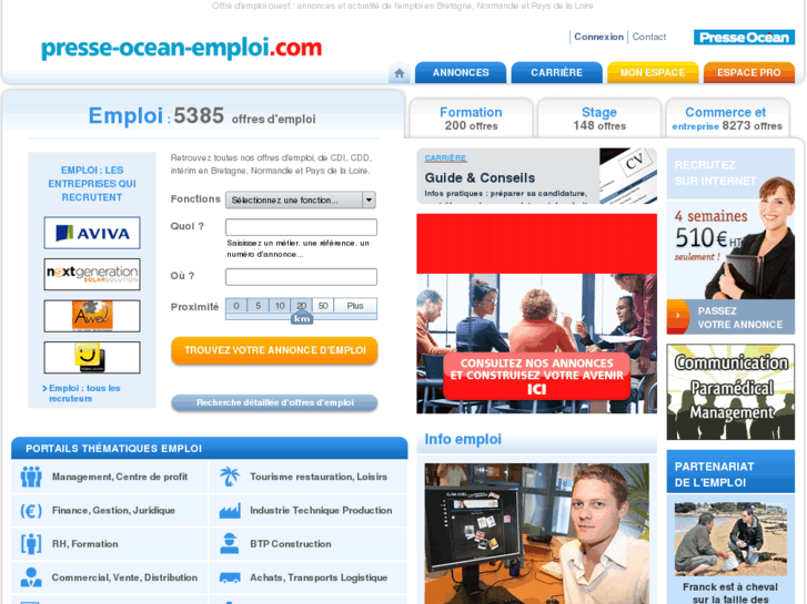 www.presse-ocean-emploi.com