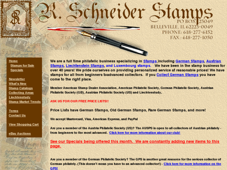 www.rschneiderstamps.com