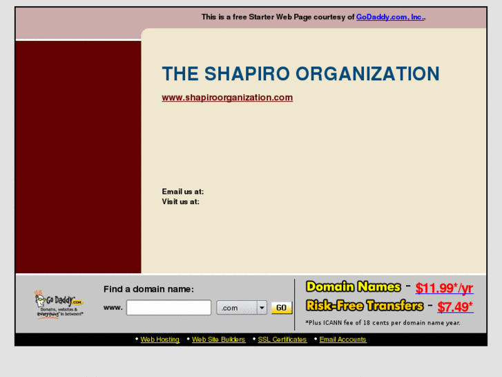 www.shapiroorganization.net