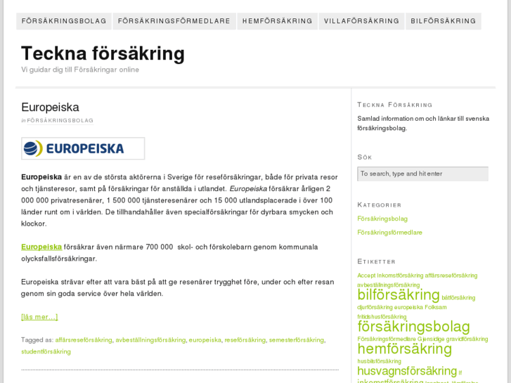 www.tecknaforsakring.nu