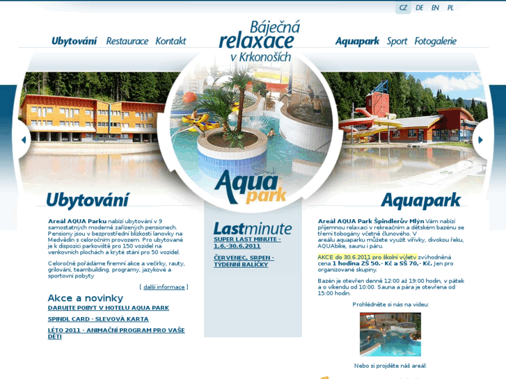 www.aquaparkspindl.cz