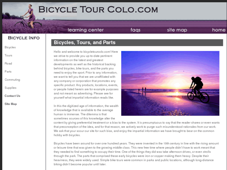 www.bicycletourcolo.com