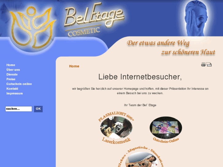 www.cosmetic-bel-etage.de