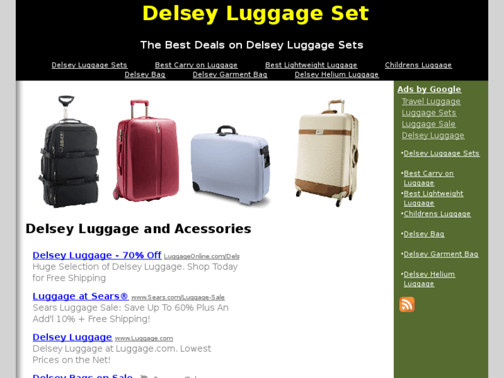 www.delseyluggageset.com