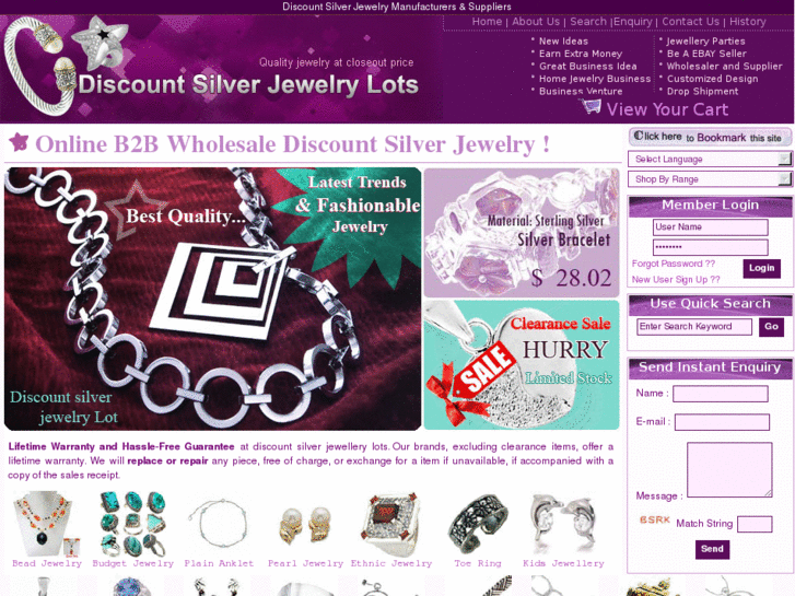 www.discountsilverjewelrylots.com