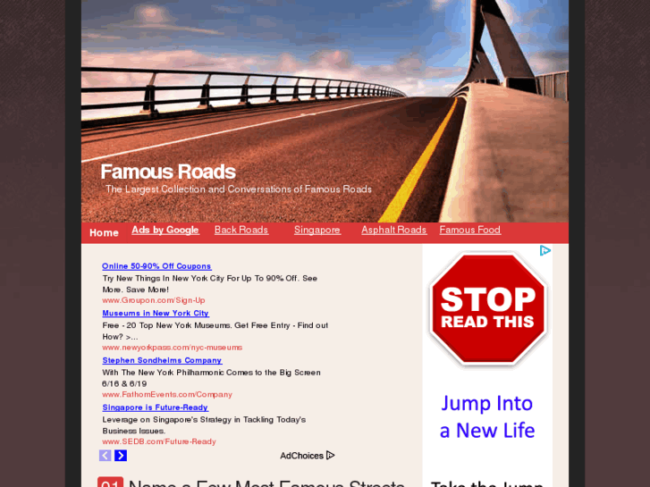 www.famousroads.com