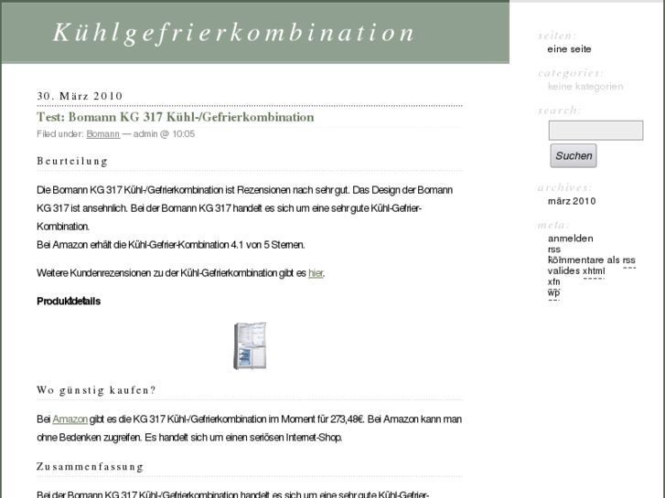 www.kuehlgerfrierkombination.net