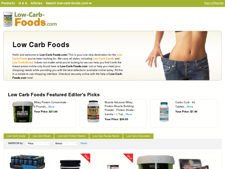 www.low-carb-foods.com