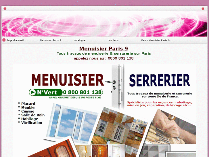 www.menuisierparis9.net