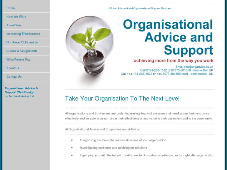 www.orgadvice.co.uk