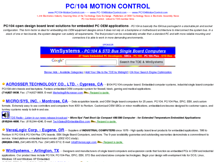 www.pc-104motioncontrol.com