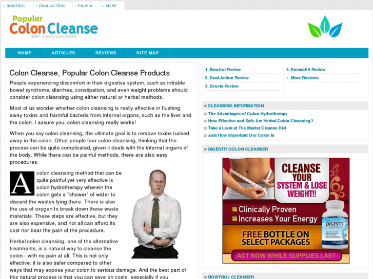 www.popularcoloncleanse.com