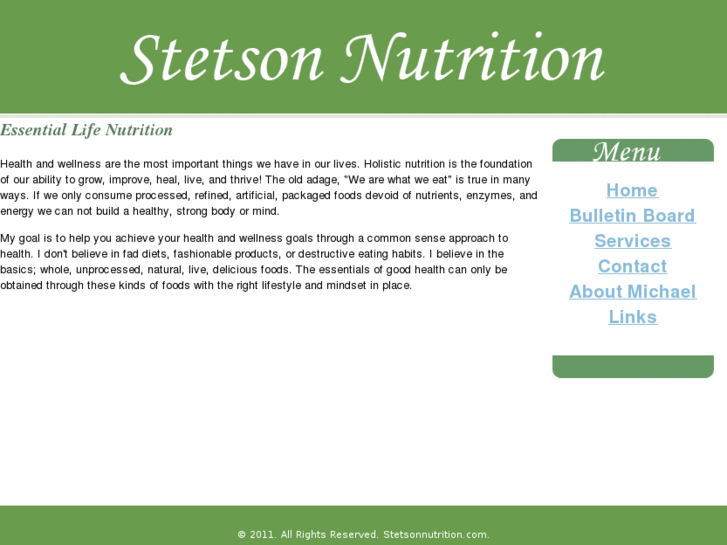 www.stetsonnutrition.com