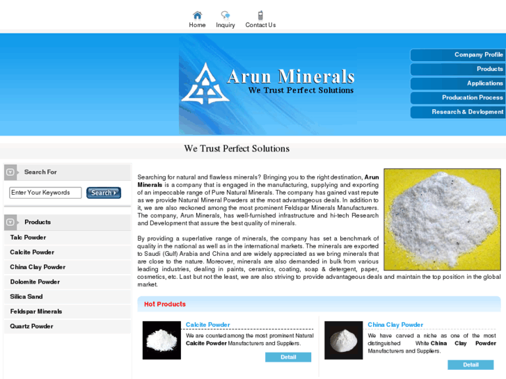 www.arunminerals.com