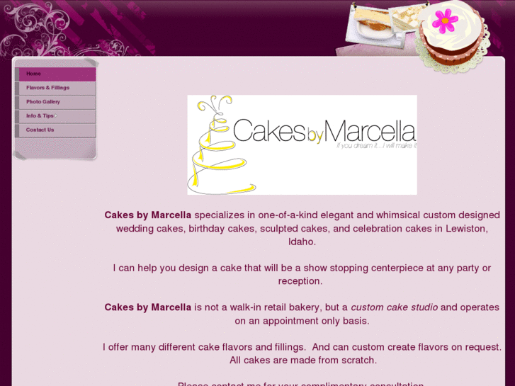 www.cakesbymarcella.com