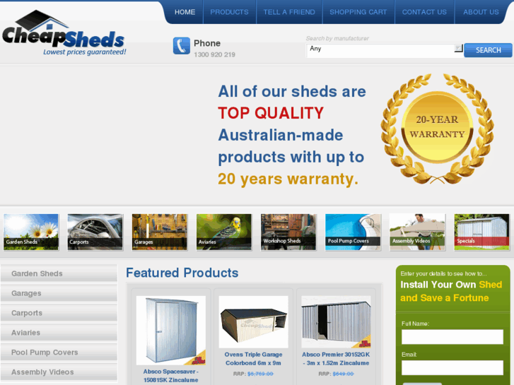 www.cheapsheds.com.au