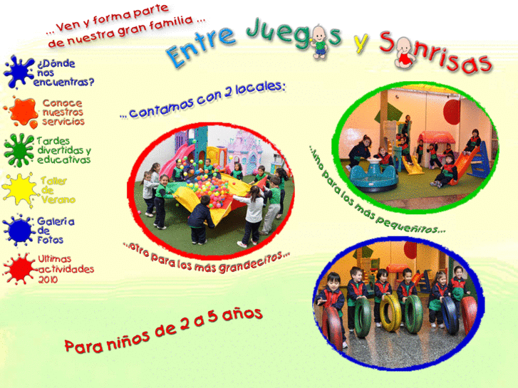 www.entrejuegosysonrisas.com