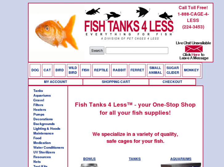 www.fishtanks4less.com