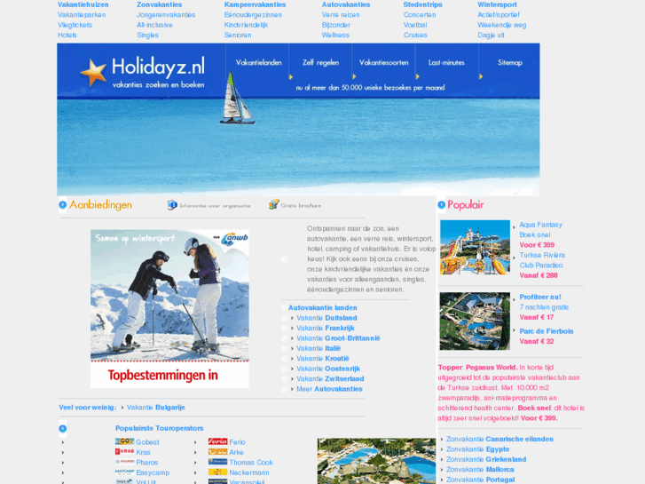 www.holidayz.nl