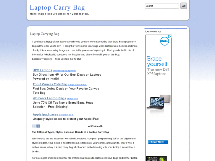 www.laptopcarrybag.org