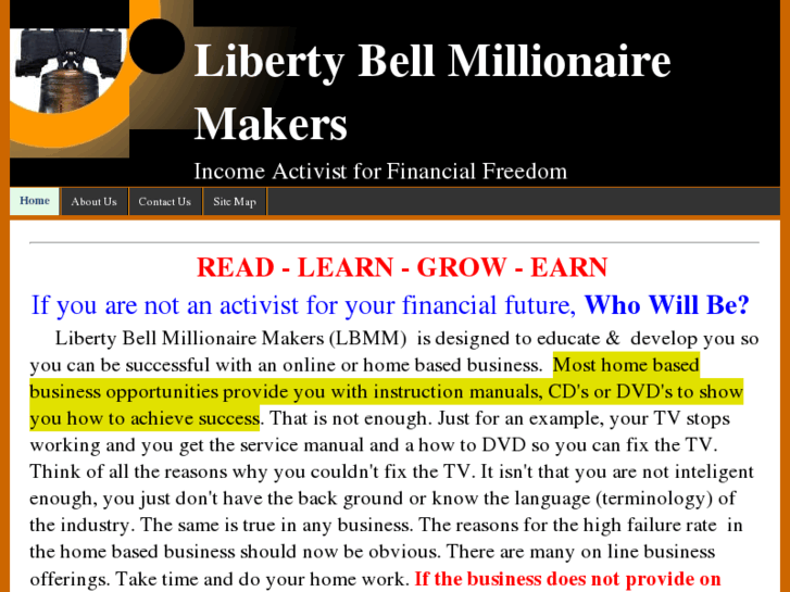 www.libertybellmillionairemakers.com