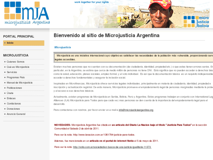 www.microjusticiaargentina.org