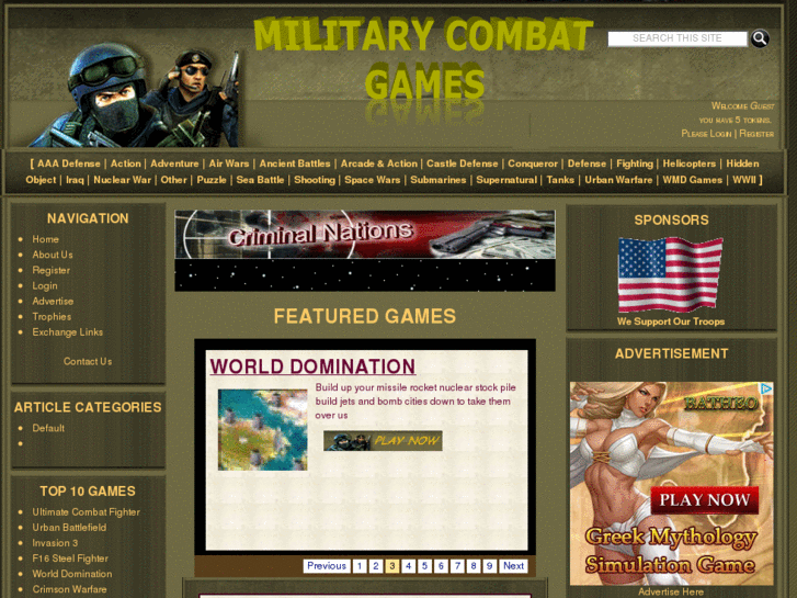 www.militarycombatgames.com