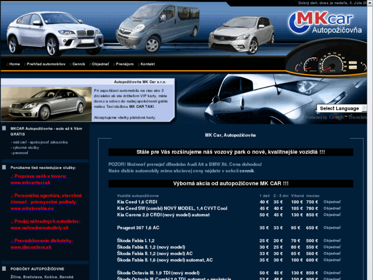 www.mkcar.sk