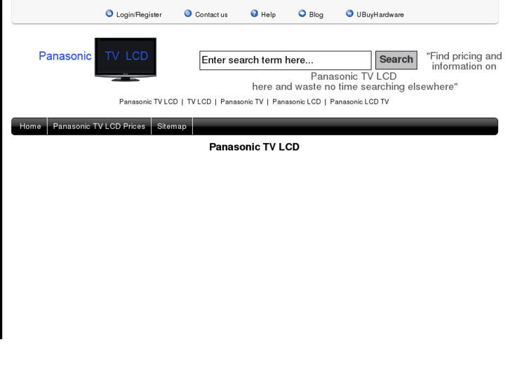 www.panasonictvlcd.com